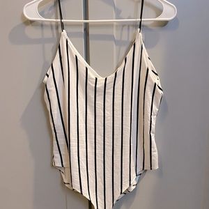 Striped Bodysuit